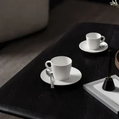 Tea & Coffee Saucers^Villeroy & Boch Manufacture Rock coffee saucer Ø15.5 cm, Blanc White