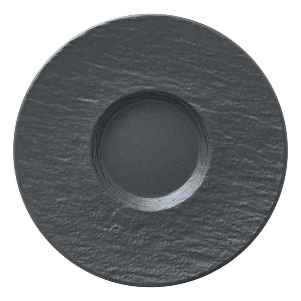 Tea & Coffee Saucers^Villeroy & Boch Manufacture Rock coffee saucer Ø15.5 cm, Black