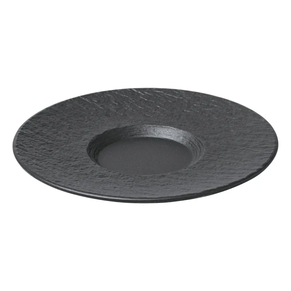 Tea & Coffee Saucers^Villeroy & Boch Manufacture Rock coffee saucer Ø15.5 cm, Black