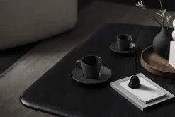 Tea & Coffee Saucers^Villeroy & Boch Manufacture Rock coffee saucer Ø15.5 cm, Black