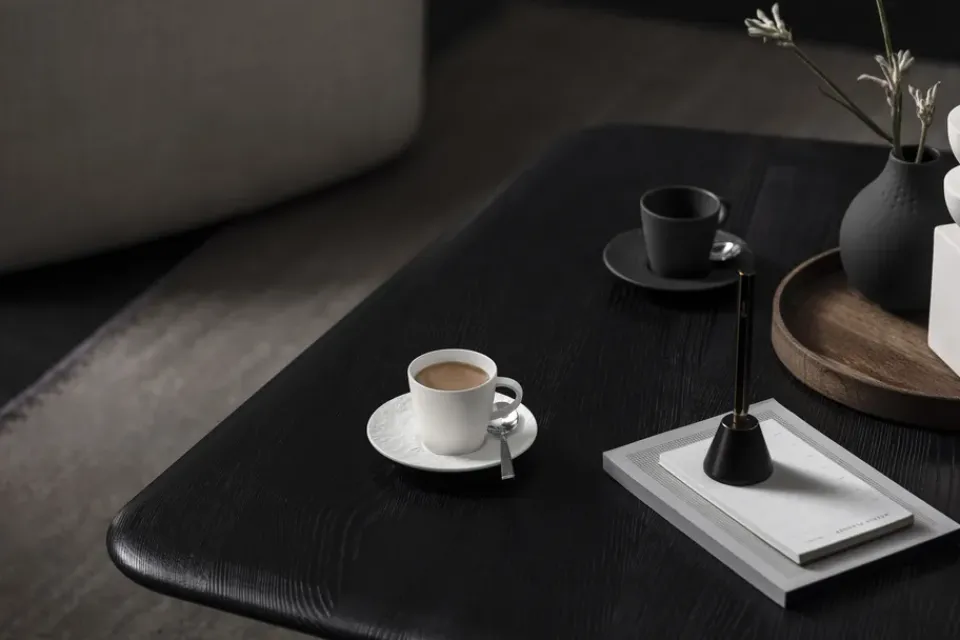 Glögg & Mulled Wine Mugs|Espresso Cups^Villeroy & Boch Manufacture Rock espresso cup 10 cl, Blanc White