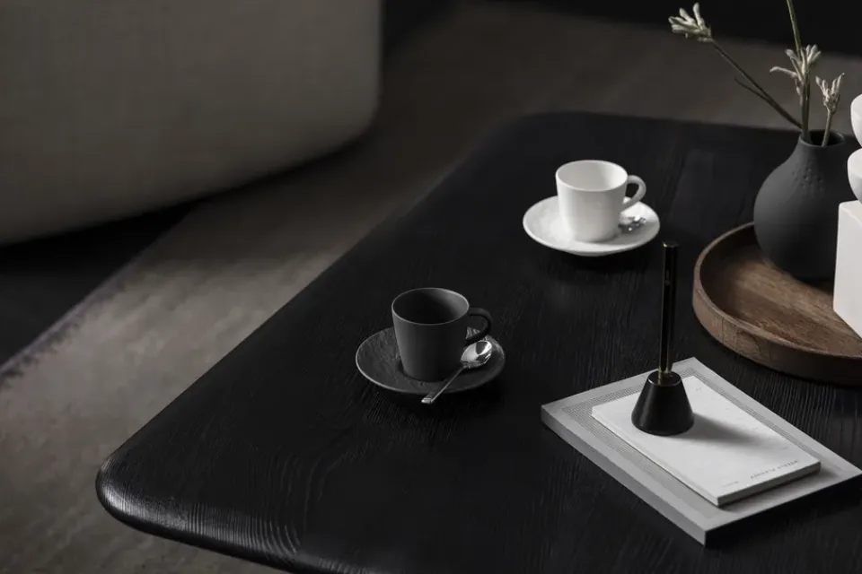 Clearance Villeroy & Boch Manufacture Rock espresso cup 10 cl, Black