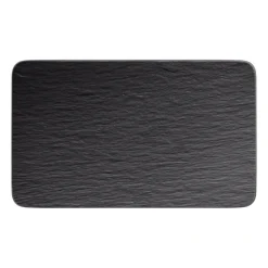 Discount Villeroy & Boch Manufacture Rock plate 17x28 cm, Black