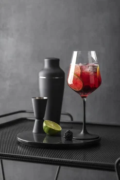 Online Villeroy & Boch Manufacture Rock red wine glass 47 cl 4-pack, Clear-black BlackTransparent