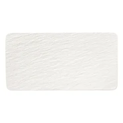 Outlet Villeroy & Boch Manufacture Rock serving plate 18x35 cm, Blanc White