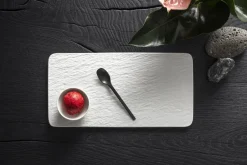 Outlet Villeroy & Boch Manufacture Rock serving plate 18x35 cm, Blanc White