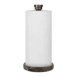 Kitchen Towel Holders^Mette Ditmer Marble paper towel holder, Brown