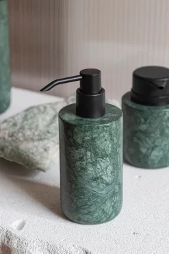 Best Mette Ditmer Marble soap dispenser 17.5 cm, Dark forest Green
