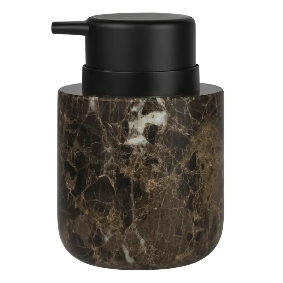 Soap Dispensers & Dishes^Mette Ditmer Marble soap dispenser 12.5 cm, Brown
