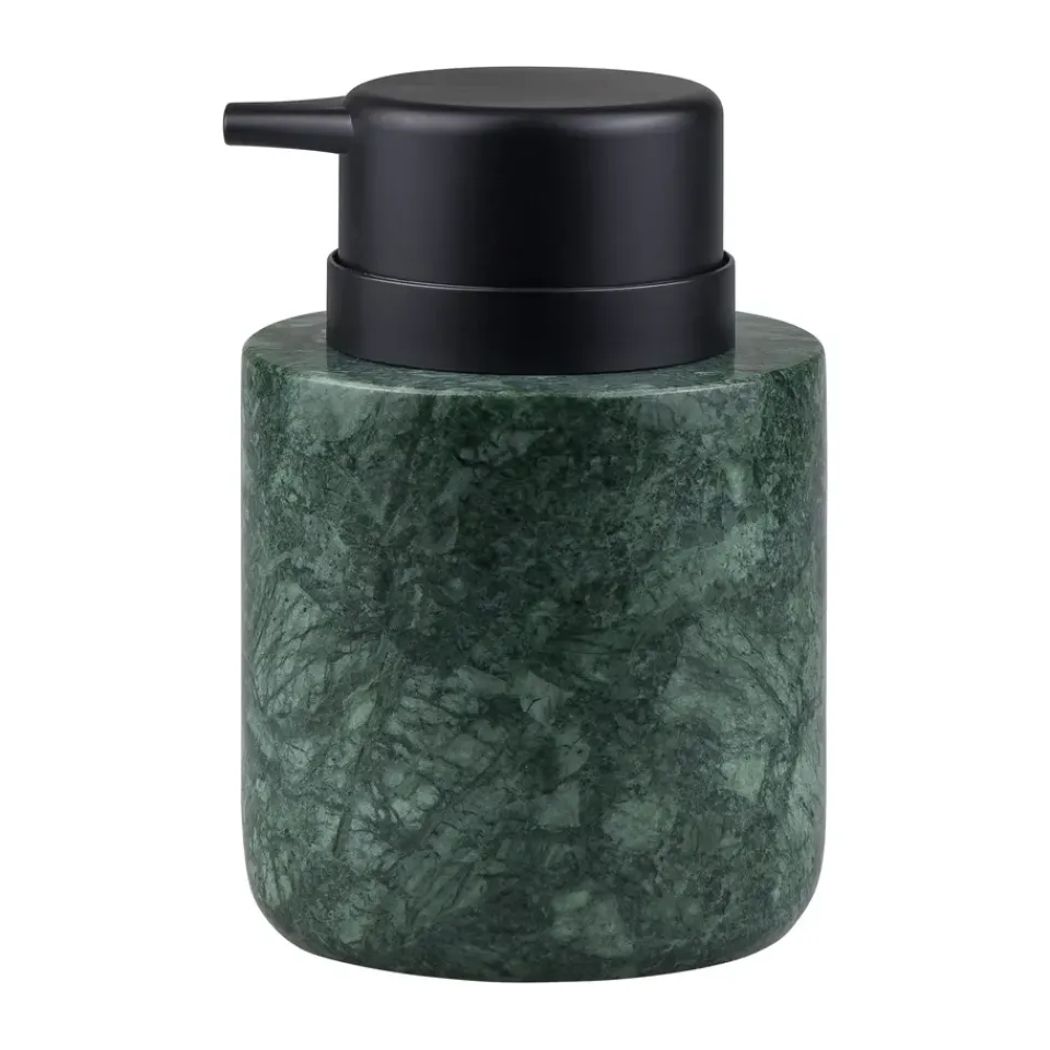 Soap Dispensers & Dishes^Mette Ditmer Marble soap dispenser 12.5 cm, Dark forest Green