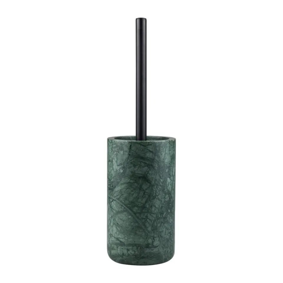 Toilet Brushes^Mette Ditmer Marble toilet brush 36 cm, Dark forest Green