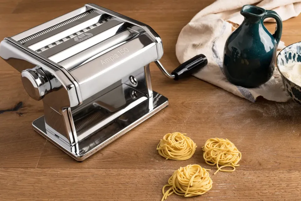 Online Marcato pasta machine Ampia 150, Classic Silver-coloured