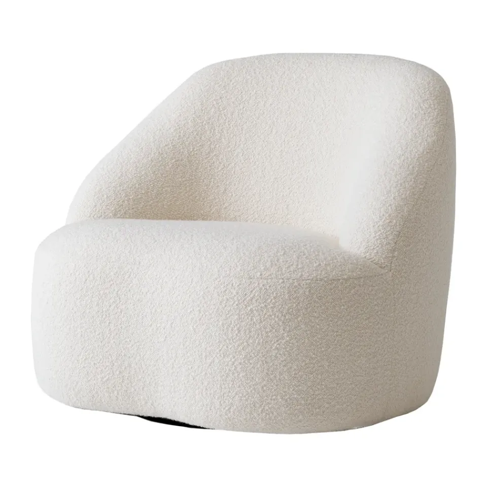 Armchairs & Footstools^&Tradition Margas LC2 armchair, Karakorum 001-black swivel White