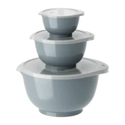 Rosti Margrethe bowl set 3-pack, Dusty Blue