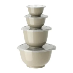 Mixing Bowls^Rosti Margrethe bowl set 4-pack, Humus Brown