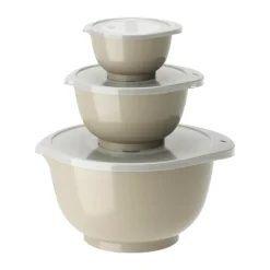 Sale Rosti Margrethe bowl set 3-pack, Humus Brown