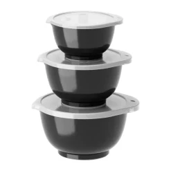 Online Rosti Margrethe mini bowl set 3-pack, Black