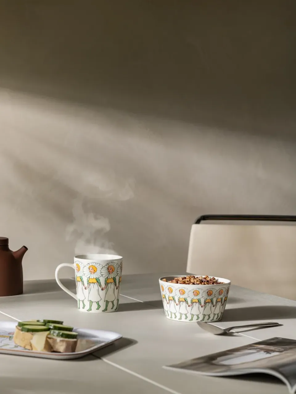 Breakfast Bowls^Design House Stockholm Marguerite bowl, 50cl White