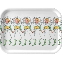 Decorative Trays^Design House Stockholm Marguerite tray, Marguerite White