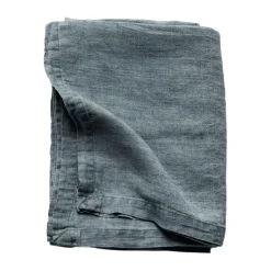 Tablecloths^Tell Me More Marion tablecloth linen 145x145 cm, Ocean Blue
