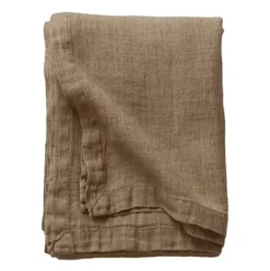 Best Tell Me More Marion tablecloth linen 145x270 cm, Pampas Brown