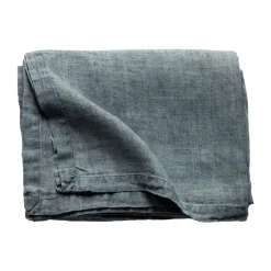 Tablecloths^Tell Me More Marion tablecloth linen 175x175 cm, Ocean Blue