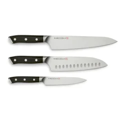 Knife Sets^Markus Aujalay Markus Classic knife set, 3 pieces Silver-coloured
