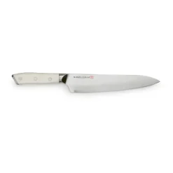 Chef Knives^Markus Aujalay Markus Damascus chef's knife, 32 cm Silver-coloured