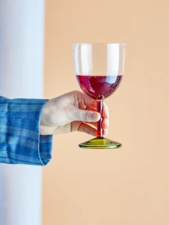 Hot Bloomingville Martine wine glass 22 cl, Green