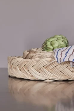OYOY Maru bread basket large Ø45 cm, Nature Beige