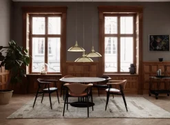 Hot GUBI Masculo dining chair, Eero special FR 106-walnut Beige