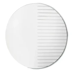 Round Mirrors|Wall Mirrors^Warm Nordic Masquerade Round mirror, Clear Transparent