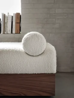 Discount New Works Mass daybed 200x75x51 cm, Karakorum ivory 001-walnut Brown
