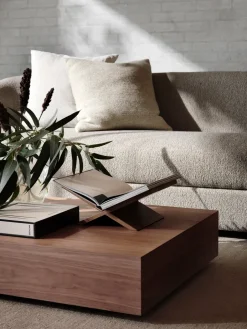 New New Works Mass Wide coffee table, Walnut Brown