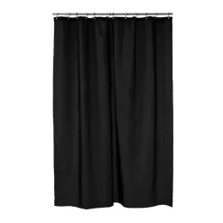 Shower Curtains^Etol Design Match shower curtain, Black