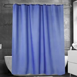 Shower Curtains^Etol Design Match shower curtain, sky Blue