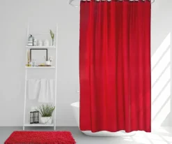 Shower Curtains^Etol Design Match Shower curtain 200x240 cm, extra high Red