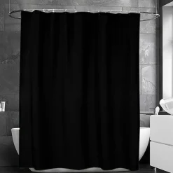 New Etol Design Match Shower curtain 200x240 cm, extra high Black