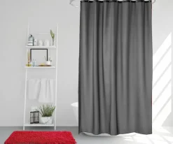 New Etol Design Match Shower curtain 200x240 cm, extra high (graphite) Grey