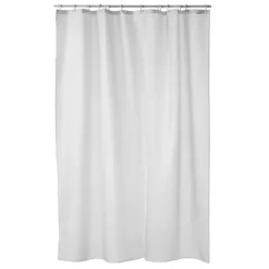 Shower Curtains^Etol Design Match shower curtain 200x240 cm (extra height), White