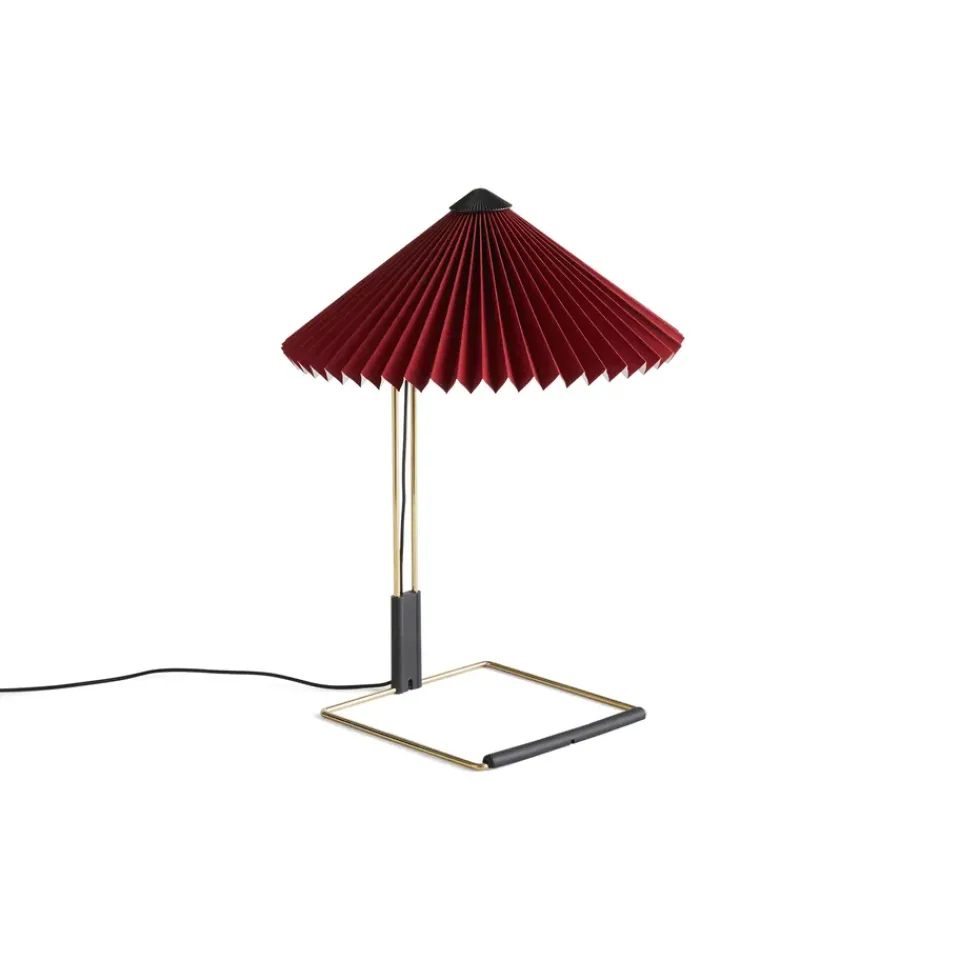 Best HAY Matin table table lamp Ø30 cm, Oxide shade Red