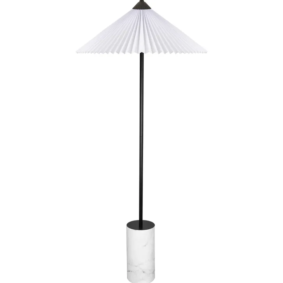 Floor Lamps^Globen Lighting Matisse floor lamp 150 cm, Black- White