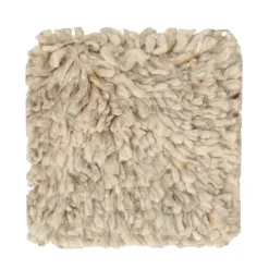 Discount Material Samples Matt sample Cozy wool rug, Beige