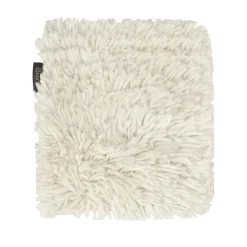 Outlet Material Samples Matt sample Cozy wool rug, Natural white Grey