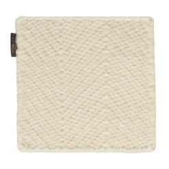 Material Samples Matt sample Furrow wool rug, Natural white Beige
