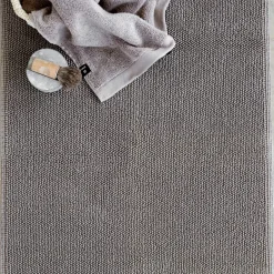 Clearance Himla Max bathroom rug 60x90 cm, Lead Grey