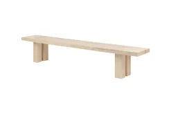 Outlet Hem Max bench 43x250 cm, Ash Brown