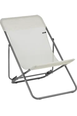 Outlet Lafuma Maxi Transat Batyline sun chair, Seigle Beige