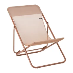 Hot Lafuma Maxi Transat sun lounger, Canyon/terracotta Brown