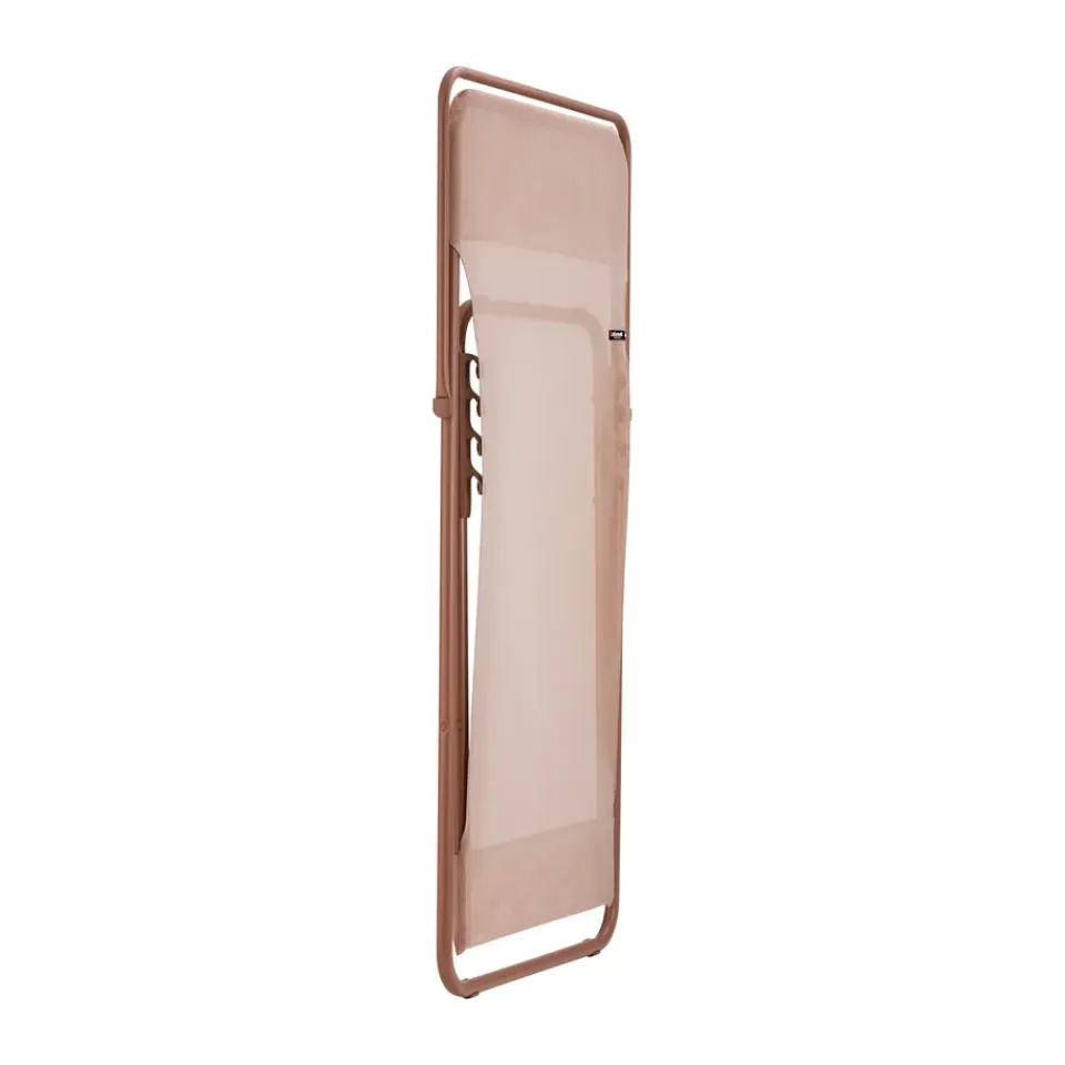 Hot Lafuma Maxi Transat sun lounger, Canyon/terracotta Brown
